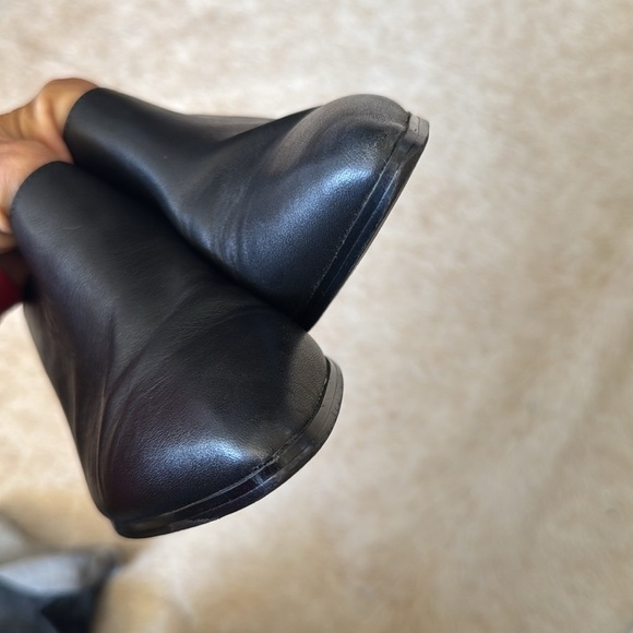 Steve Madden Savina black leather Heeled Mules size 8.5 - Picture 4 of 8